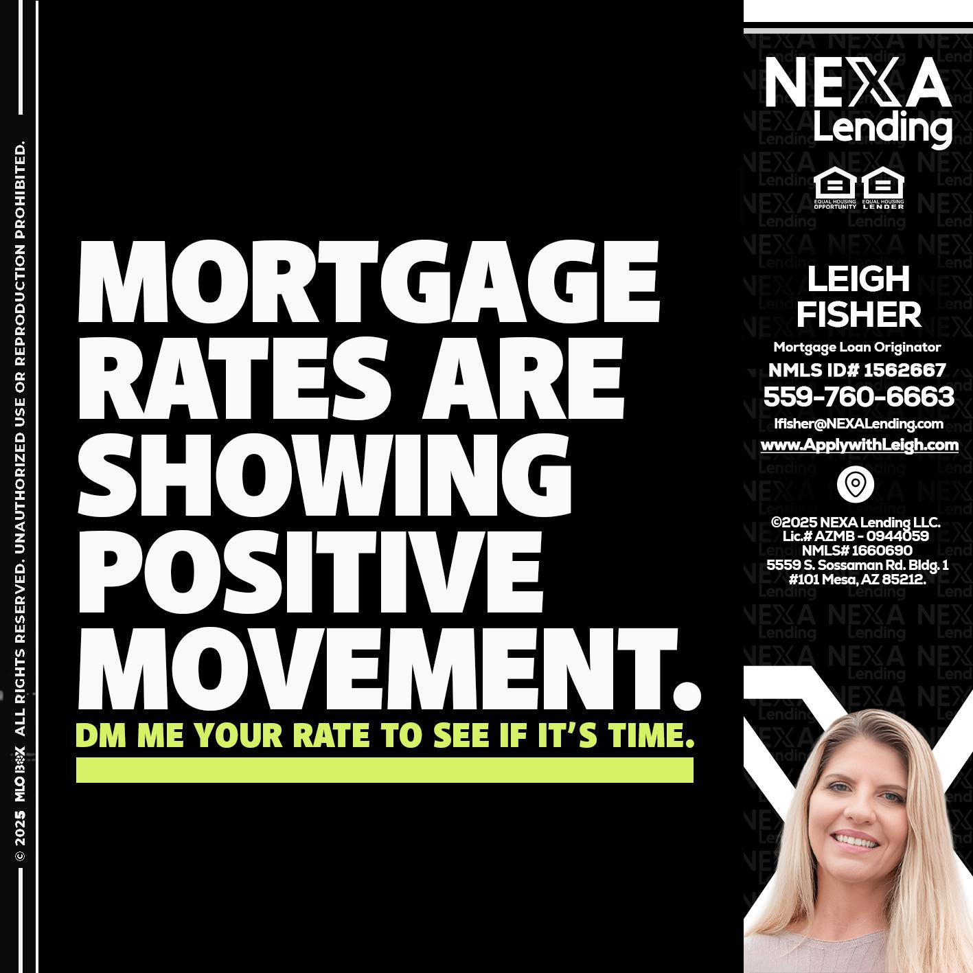 MORTGAGE - Leigh Fisher -Mortgage Loan Originator