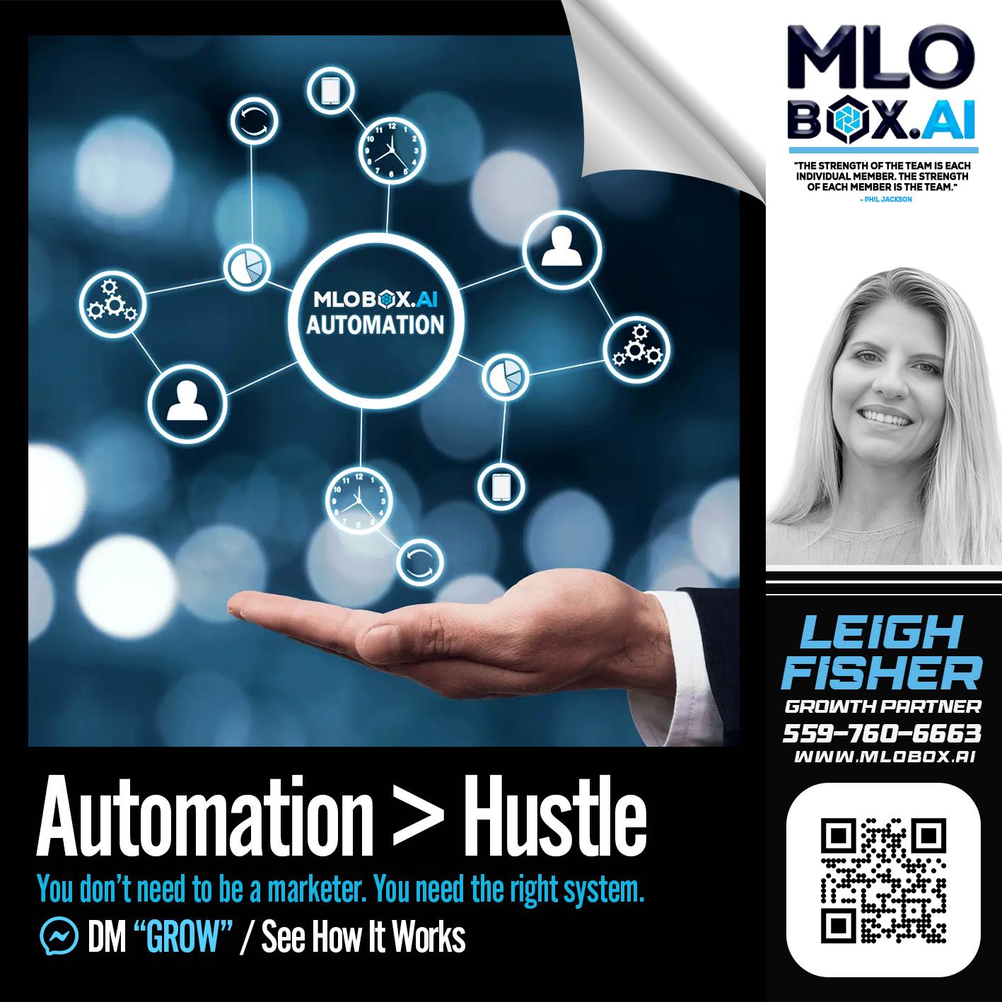 automation - Leigh Fisher -Mortgage Loan Originator