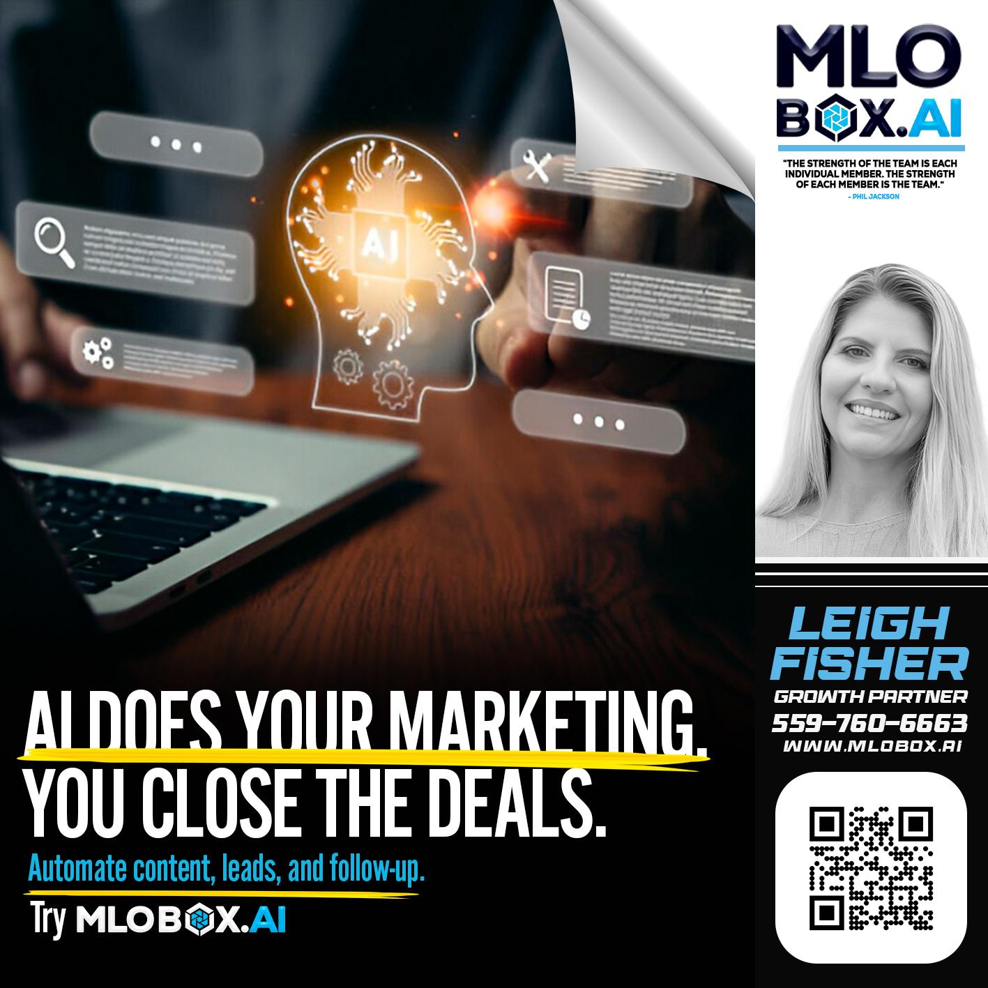 AI DOES - Leigh Fisher -Mortgage Loan Originator